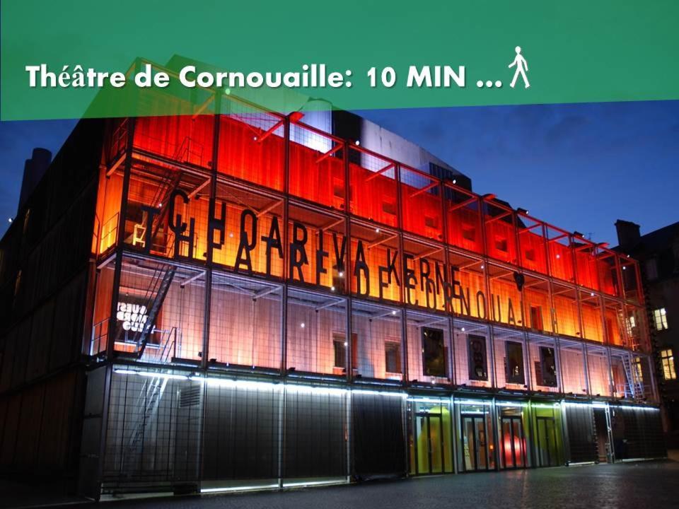 Ferienwohnung Le Nid 2 Quimper By Nid'Ouest Exterior foto